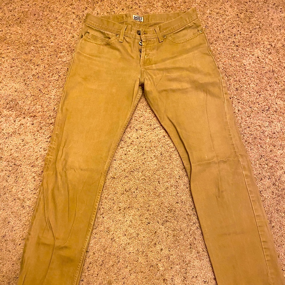 Naked & Famous Weird Guy Selvedge Chino